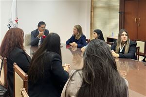 NDU Journalism Students Meet with Ministers and Media Professionals 5